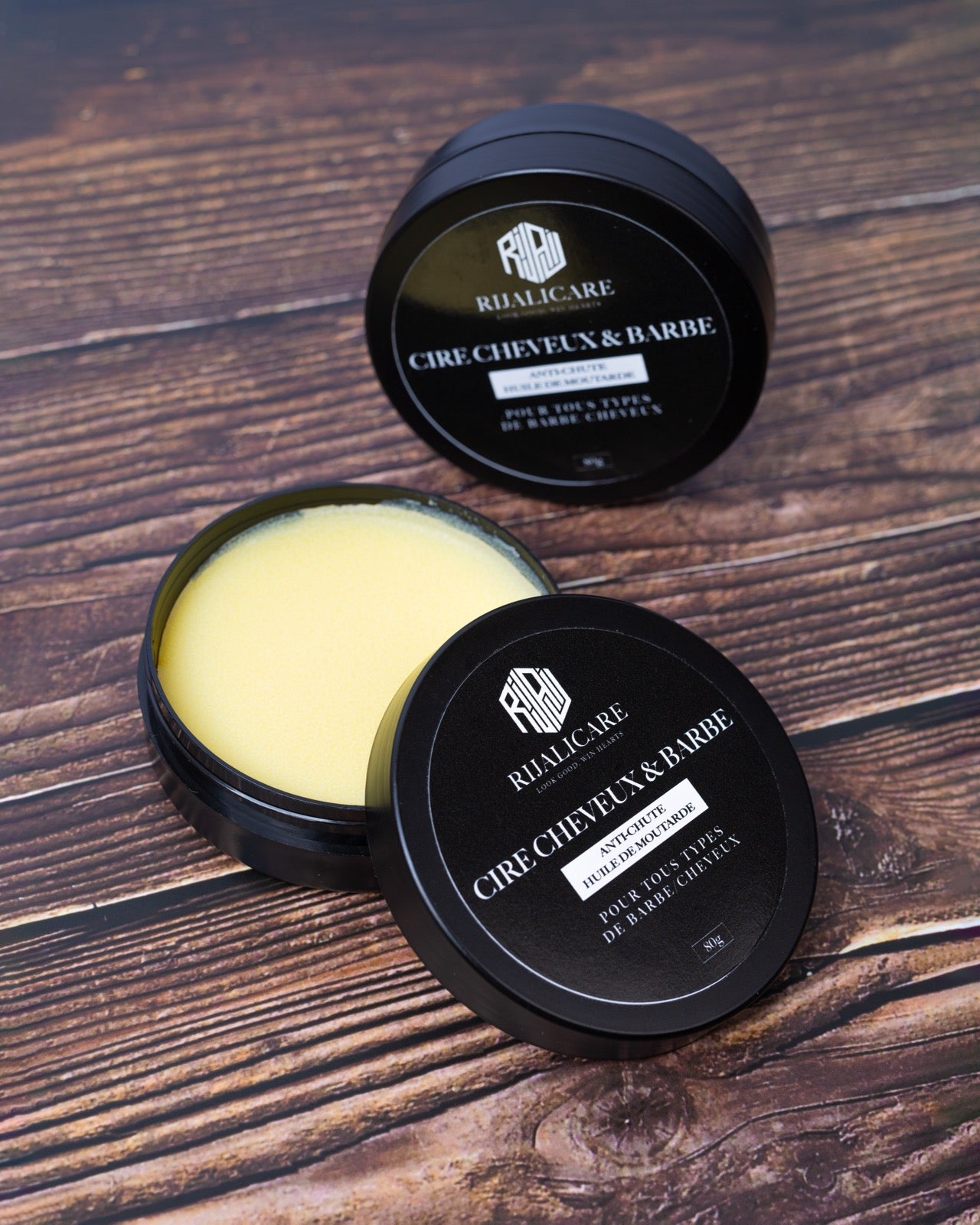 Cire barbe & cheveux - Enrichie en huile de moutarde